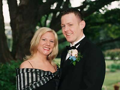 Jeff's brother Teddy and his fianc&eacute;e Andrea