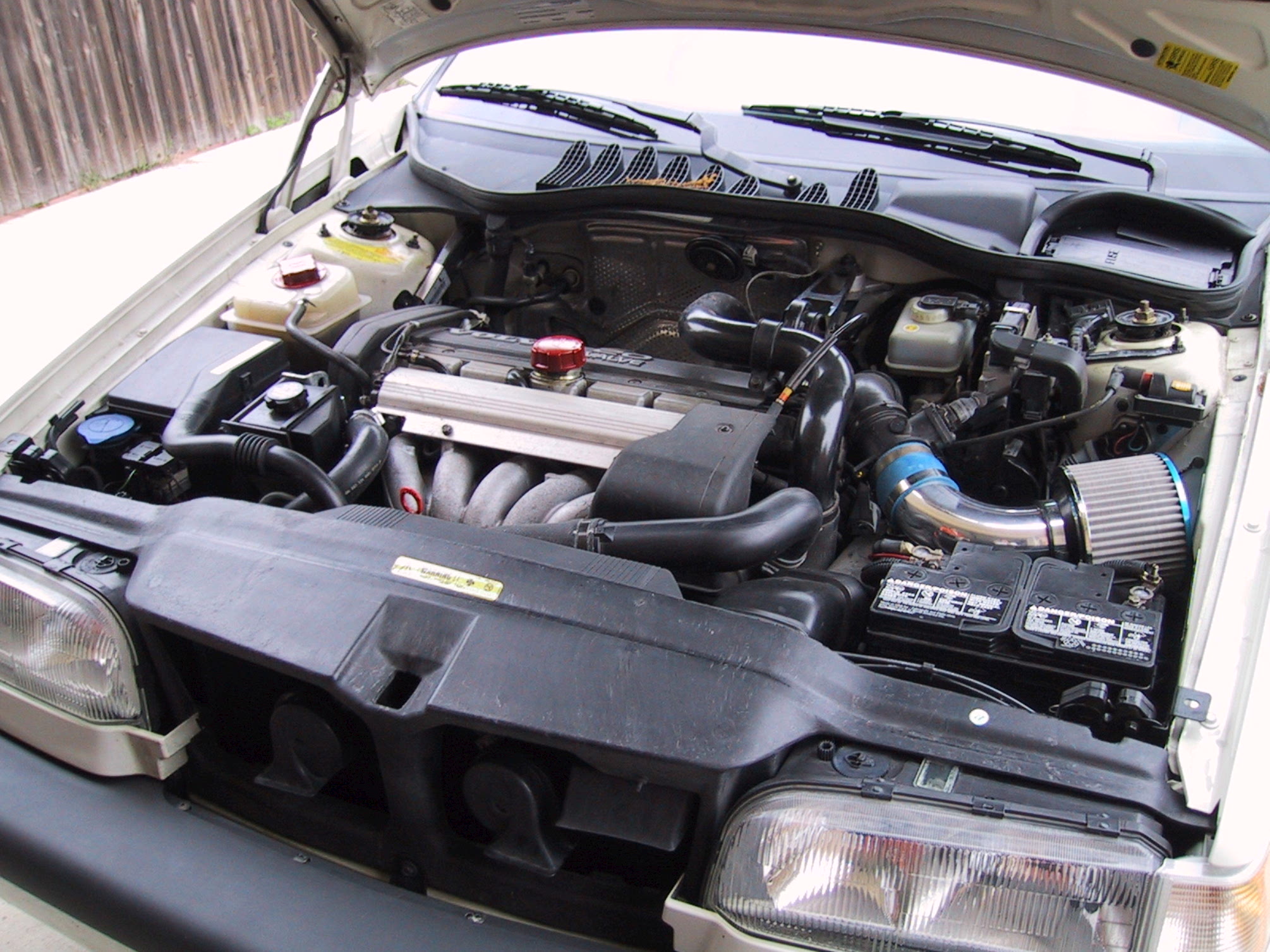 Semi-stock engine shot