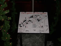 Lights of Christmas map