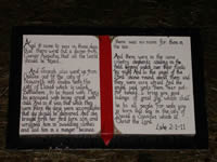Click to enlarge The Nativity Scripture