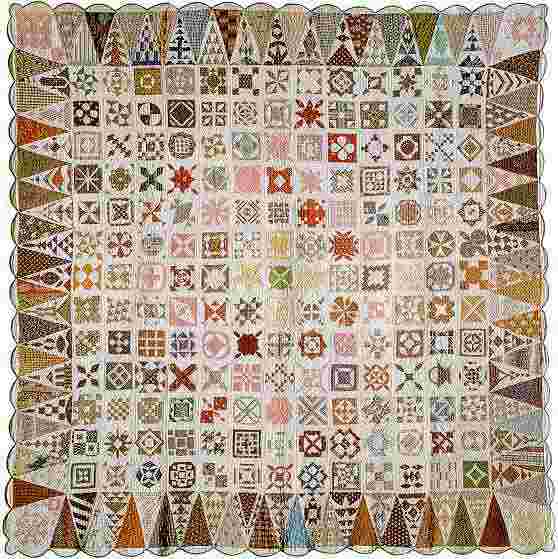 Jane Stickle's Original Quilt, c.1863