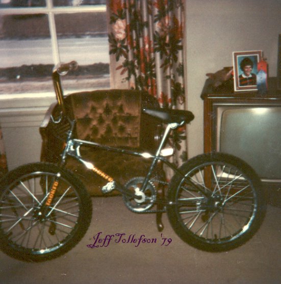 J.T.'s first bike, a Torker!&nbsp; Purchased in '78