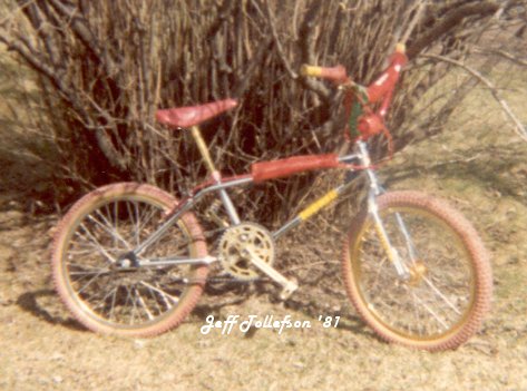 The Torker Kid's bike in early '81