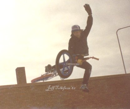 J.T. One hander one footer behind Scotty's 1982