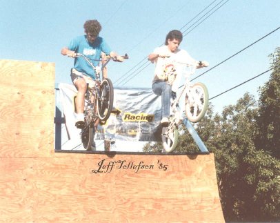 J.T. at Mike Buff's house 1985&nbsp; Rick Huges photo