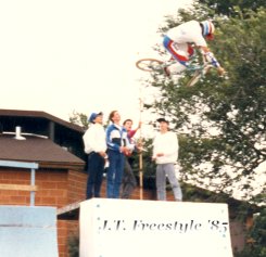 Marty skyin' back in '85