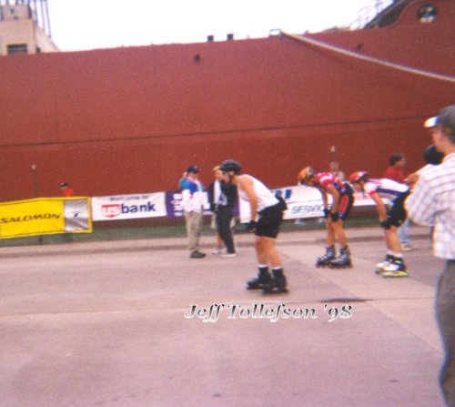 Finally after 26.2 miles the finish line!