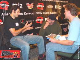 Mat talking about his hand injuries with John and I