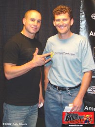 Dave and me again after the interview