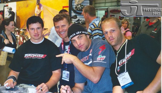 The Specialized crew...TJ now on Pacific