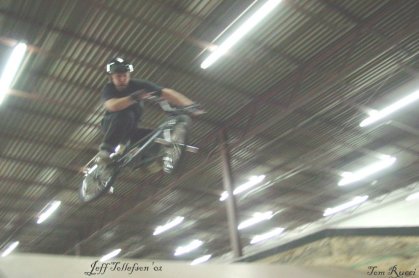 J.T. a little air time!!!