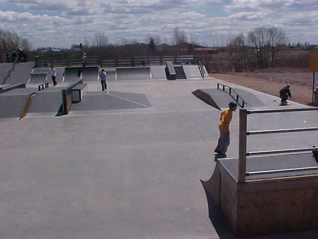 South view from the West