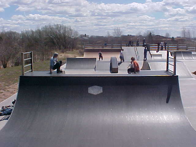 South view very East and Half pipe