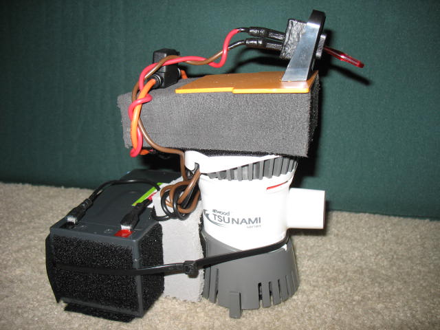 Solo Bilge Pump with 3.4 Ahr SLA