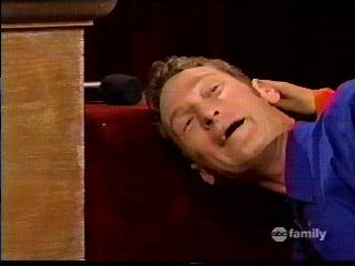 Ryan Stiles right after he hit Drew's desk