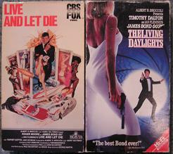 VHS Bond Videos
