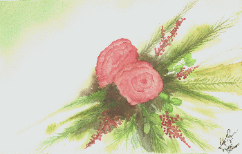 Christmas Floral Display: Realism