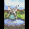 Gargoyle in Pond