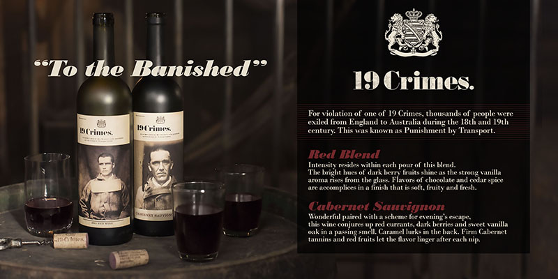 19 Crimes Backcard