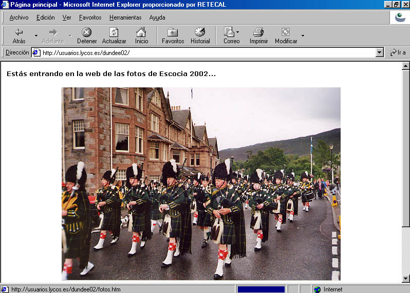 Fotos de mi viaje a Escocia