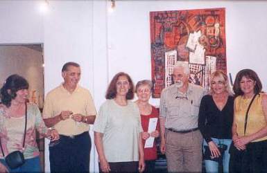 Charo, padres, tios y suegra de Juan