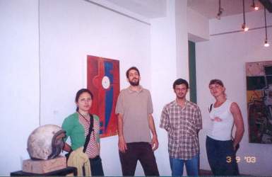 Juan, Leo, Ninfa y Ana