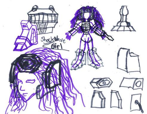 Sketch of what I'm going to do. Sketching out the costume&nbsp; before doing it helps alot in constructing your costume as good as possible and fewer mistakes will be made.