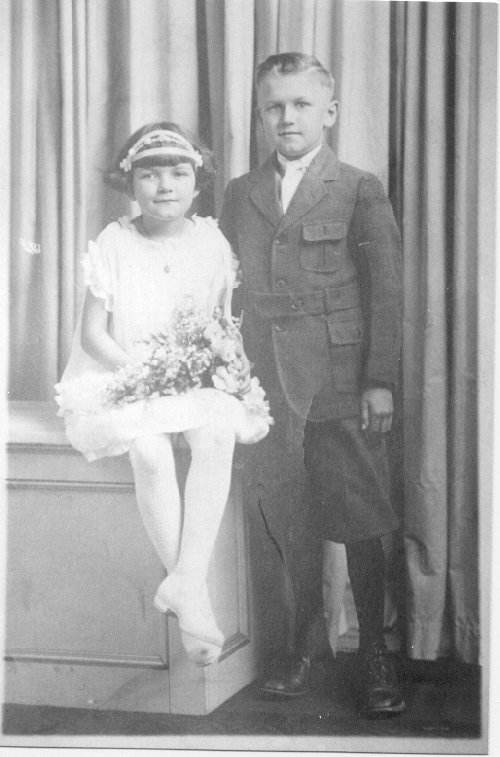 Uncle Frank and mother Margaret Bashinski