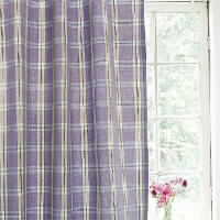 Periwinkle Plaid Shower Curtain � On Sale 