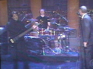 Kasim Sulton on the David Letterman Show 8/4/00