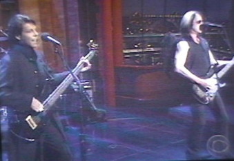 Kasim Sulton on the David Letterman Show 8/4/00