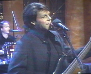 Kasim Sulton on the David Letterman Show 8/4/00