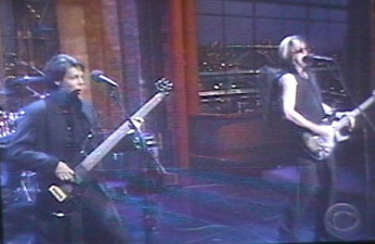 Kasim Sulton on the David Letterman Show 8/4/00