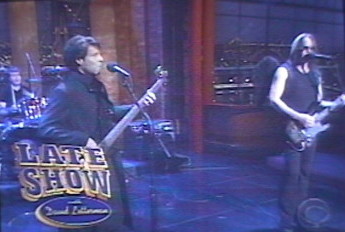 Kasim Sulton on the David Letterman Show 8/4/00