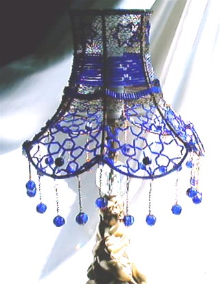 Beaded Lampshades