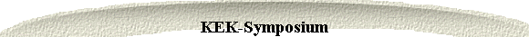 KEK-Symposium