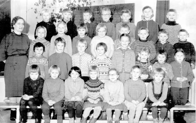Luokkakuva vuodelta 1961