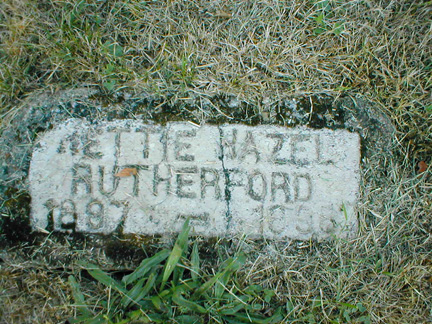 Hettie Hazel Rutherford