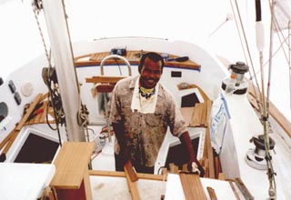 Pius at work