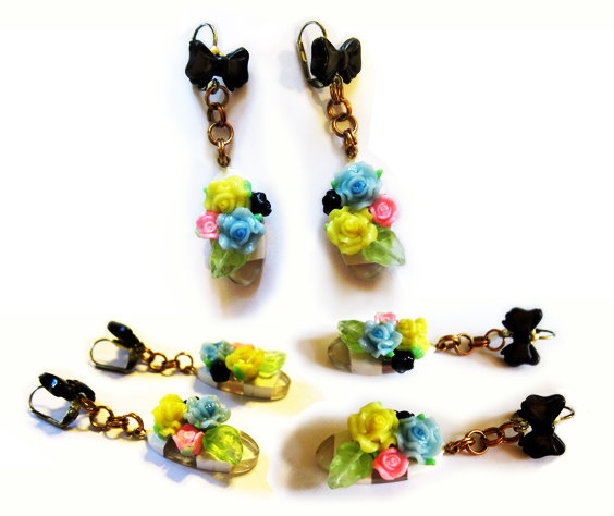 rose marie earrings