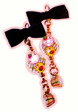 tea party earrings