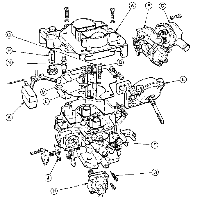 Weber 28/30 DFTH carburetor