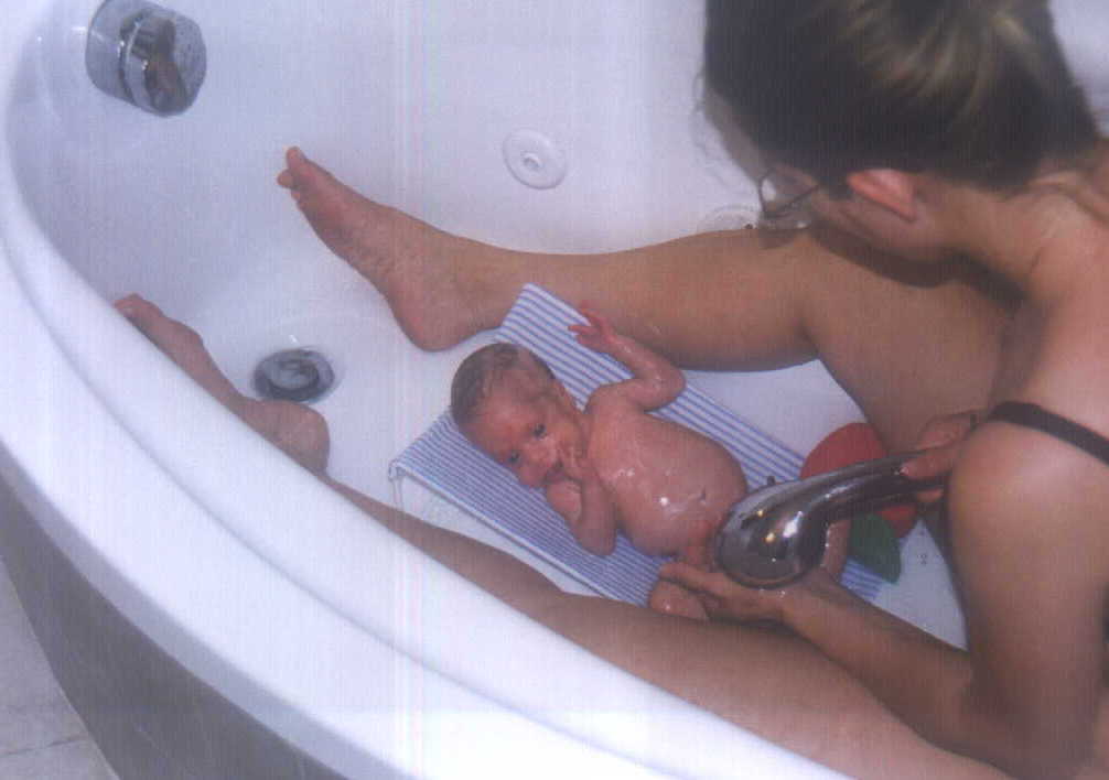 Brit in the bathtub