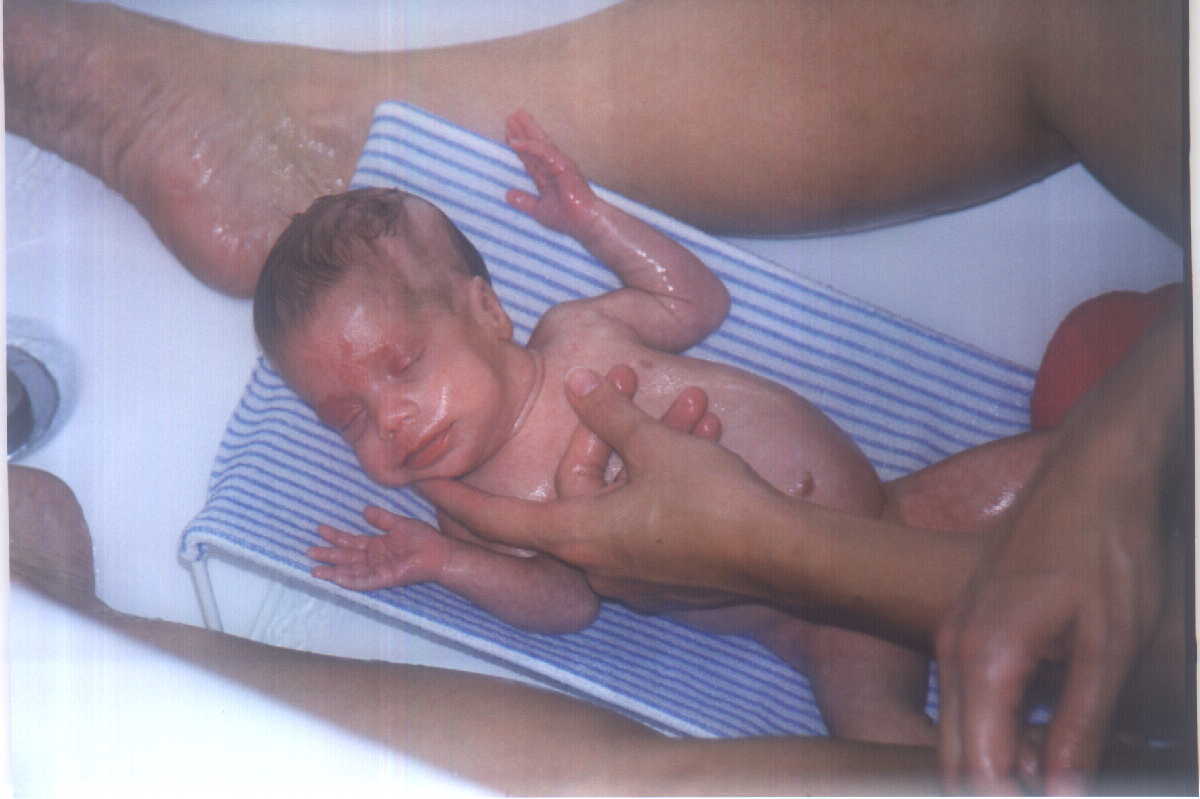 Brit in the bathtub
