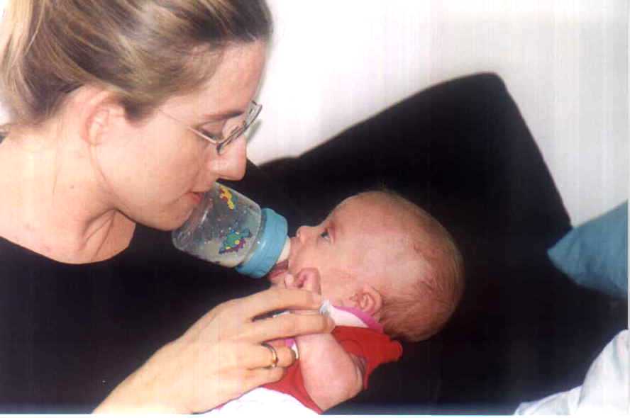 Brit and Mommy