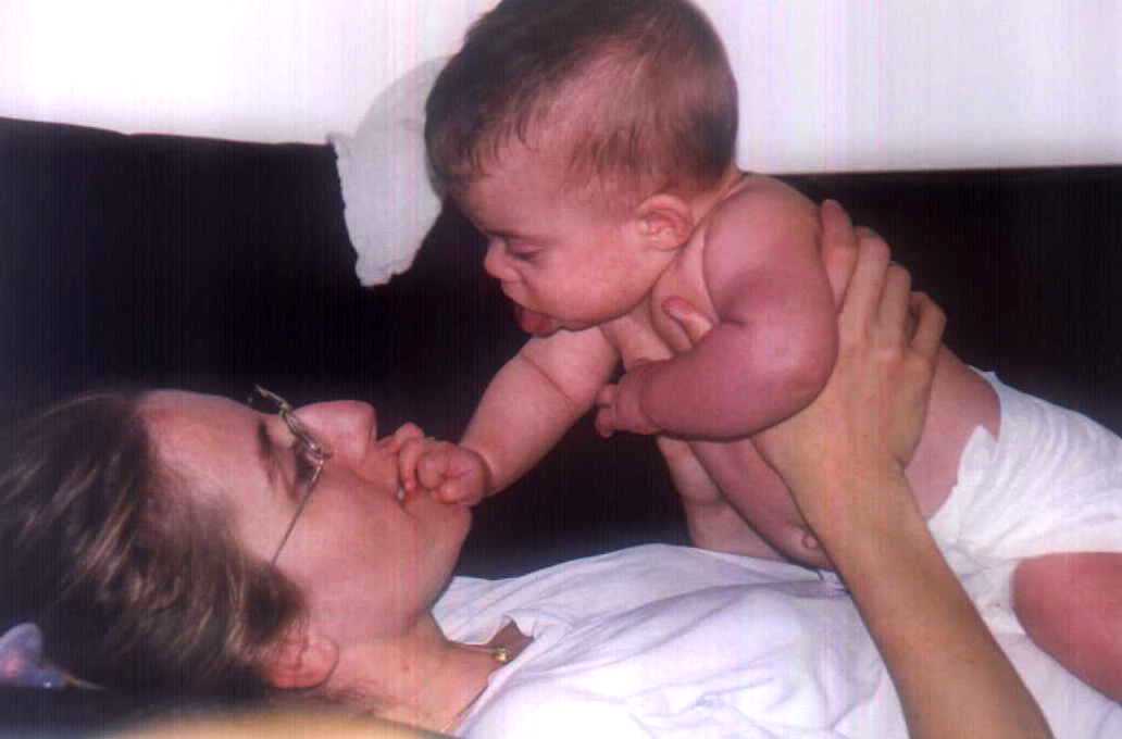 Brit and Mommy
