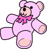 Pink bear