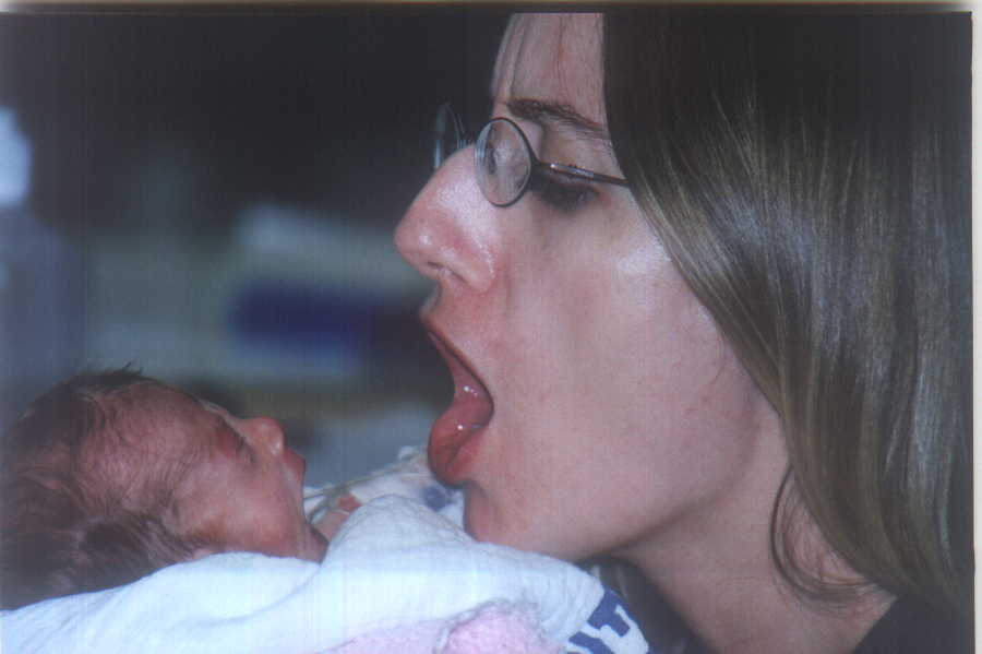 Brit and Mommy