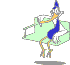 stork swinging