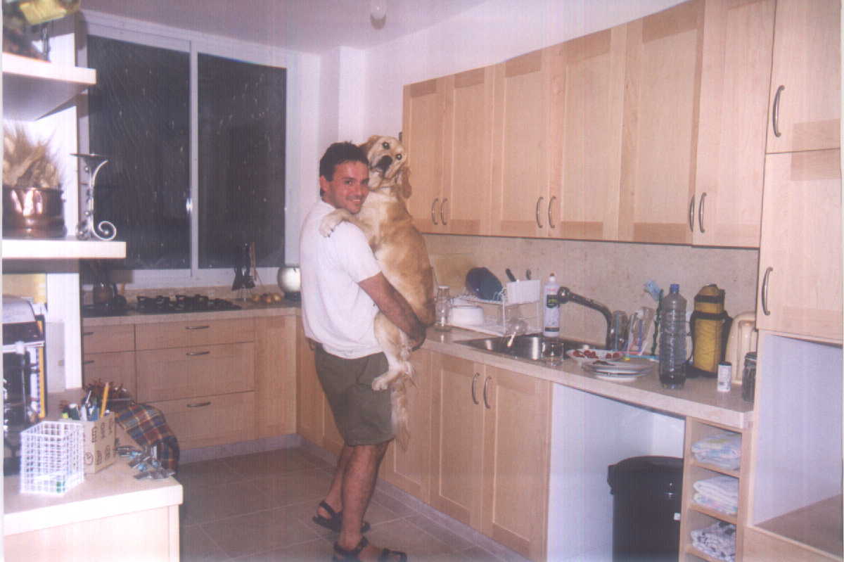 Yaki and Oakie in our new home